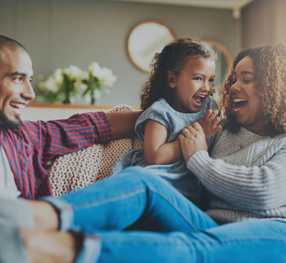 Family enjoying clean air in Flour mound, TX
