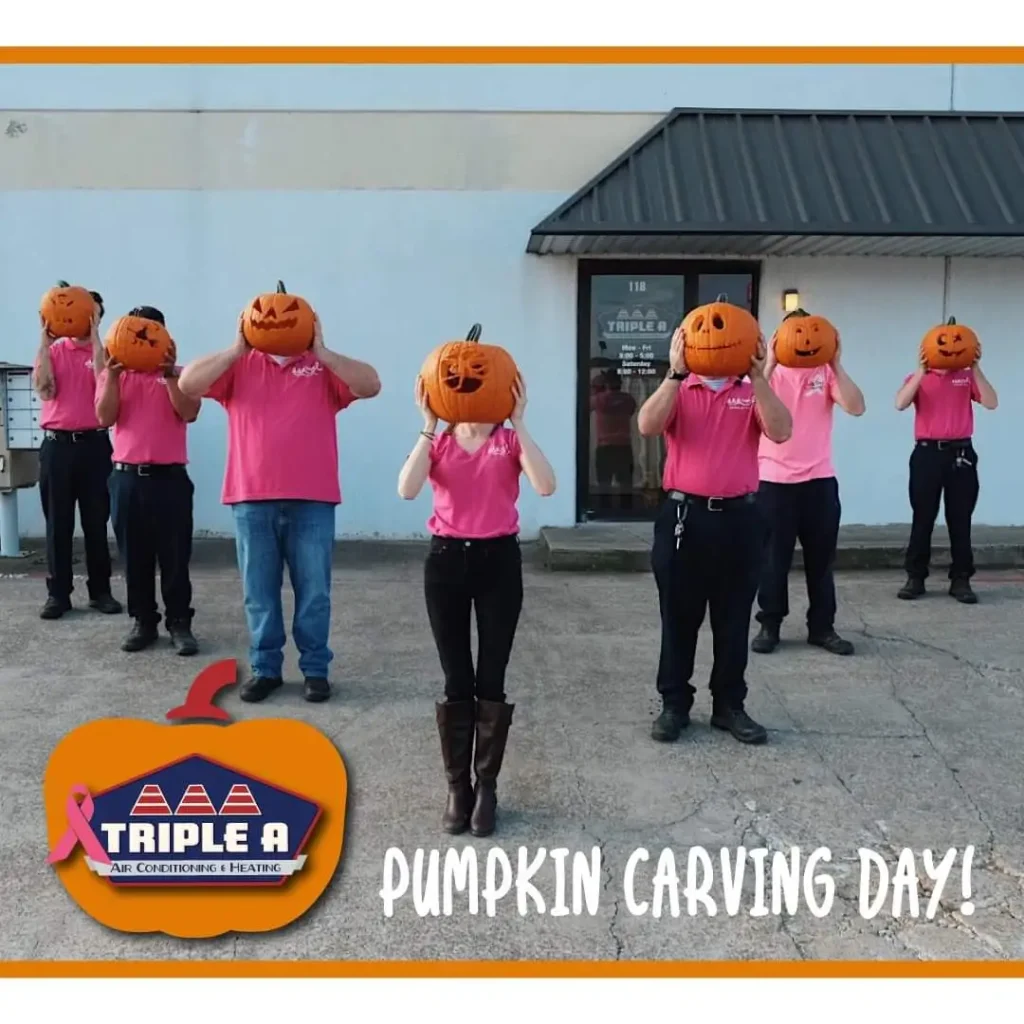 Triple A - Pumpkin Carving Day