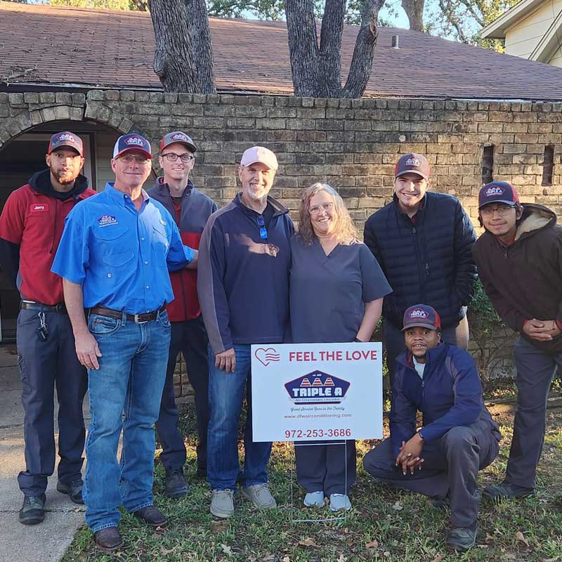Triple A HVAC Company in Flower Mound, TX