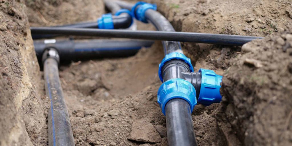 water line leak repair