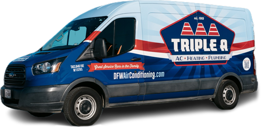 Triple A AC, Heating, & Plumbing Vehicle