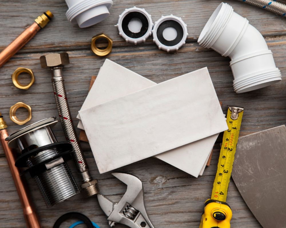 Plumbing tools and fittings